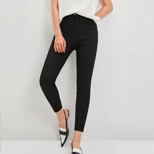 SheinBiz Stretchy Work Pants